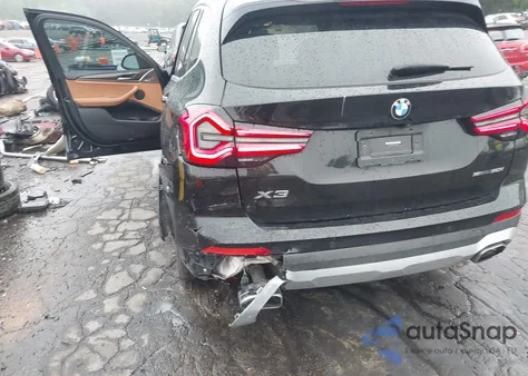 2022 BMW X3 Sdrive30I из США, поврежденный, VIN 5UX43DP04N9J81322